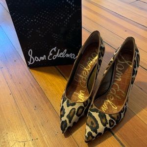 Sam Edelman Leopard S-Portney Pumps